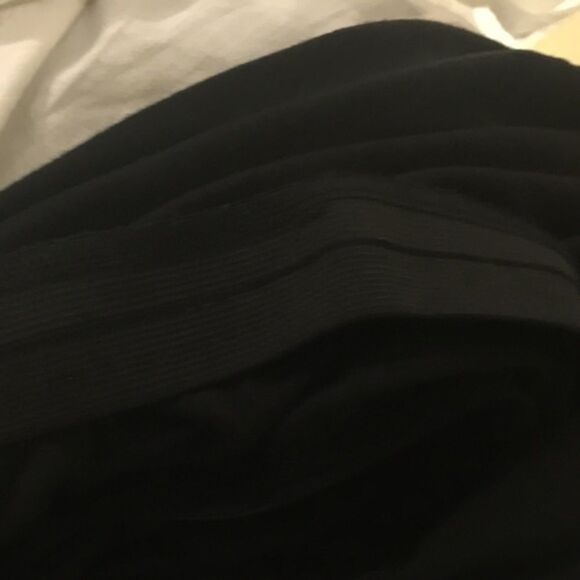 Strapless black cotton dress - Picture 3 of 3